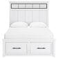 Ashley 4-Piece Queen Bedroom Set in White, , large