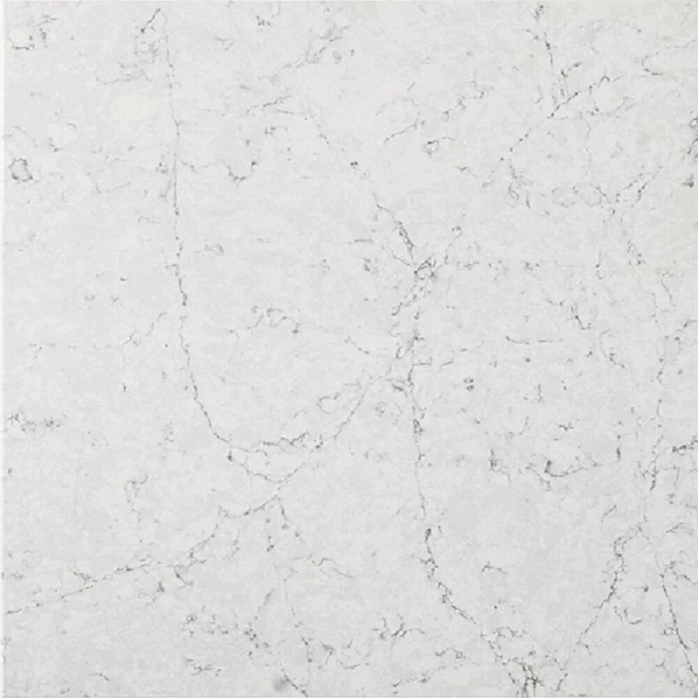 James Martin Vanities Athens 15&quot; Left Single Bathroom Vanity in Glossy White with 3 cm Eternal Jasmine Pearl Quartz Top and Rectangle Sink, , large