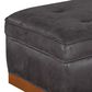 OSP Home Katheryn Storage Bench in Charcoal, , large