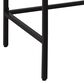Valor Living Contempo Writing Desk with Shelf Hutch in Brown and Black, , large