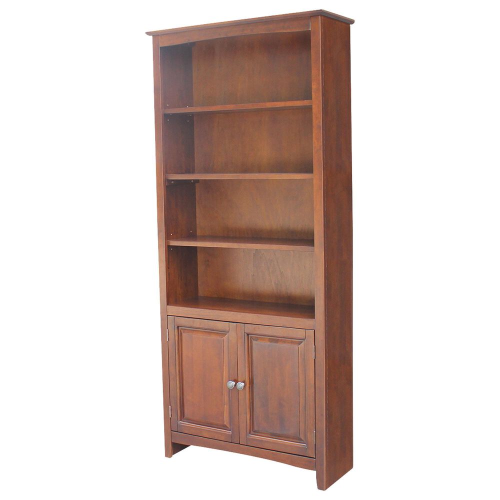 International Concepts 72" Shaker Bookcase in Espresso, , large