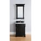 James Martin Vanities Brookfield 26" Mirror in Antique Black, , large