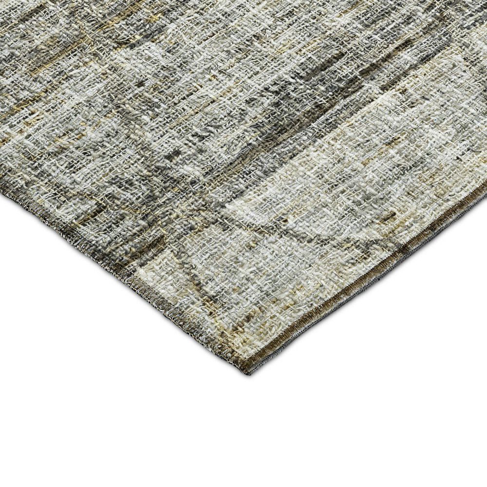 Dalyn Rug Company Portico PO1 Pewter 3&#39; x 5&#39; Area Rug, , large