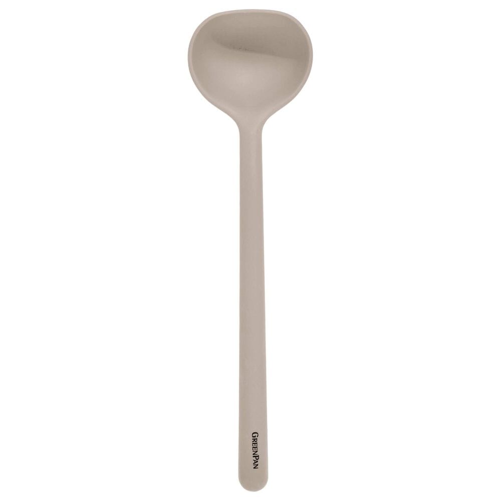 Green Pan Platinum Silicone Ladle in Taupe, , large