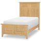 St Claire Home Today"s Traditions Twin Platform Panel Bed in Natural Oak, , large