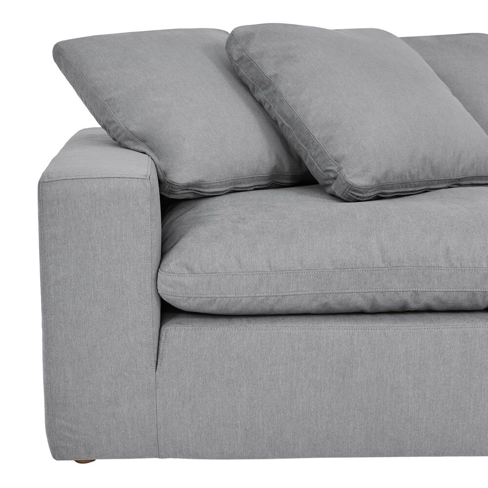 Blue River Liberty Stationary Sofa in Slate Gray, , large