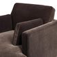 Jennifer Taylor Home Knox Chaise Lounge Chair in Deep Brown Velvet, , large