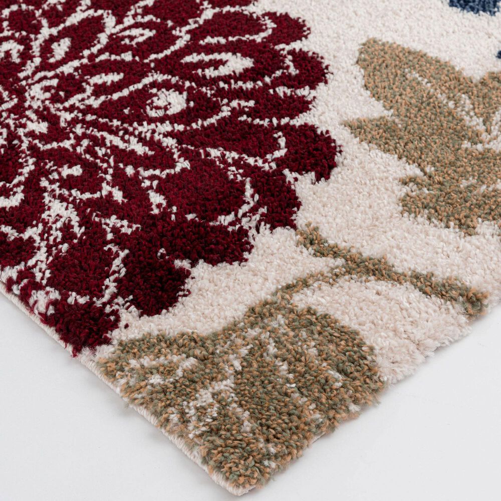 Central Oriental Tulsa Daegan 5&#39; x 7&#39;3&quot; Cream and Multicolor Area Rug, , large