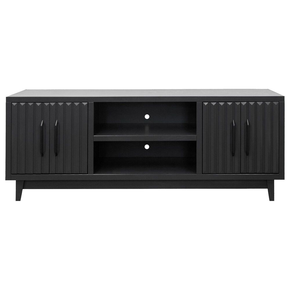Legends Home Radiance 75&quot; TV Stand in Black, , large