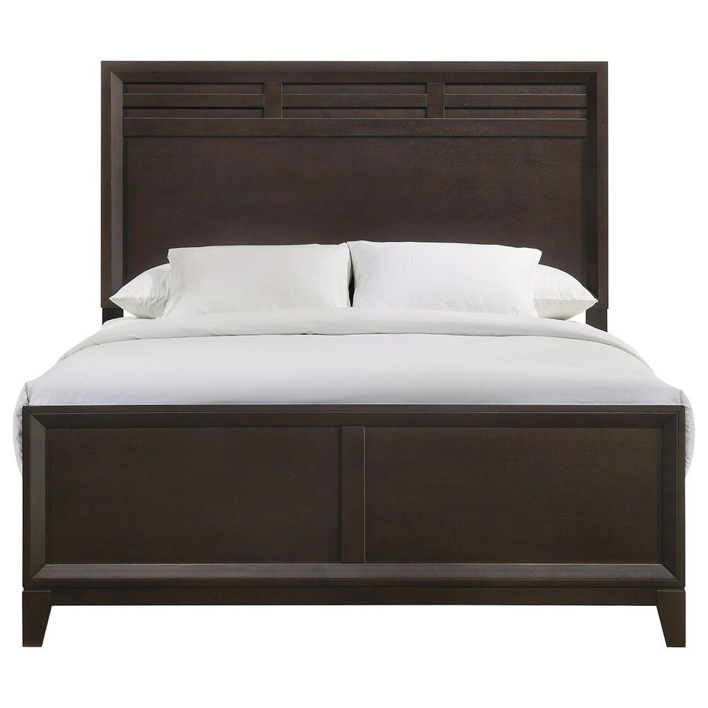 Mayberry Hill Beaumont Full Bed in Merlot, , large