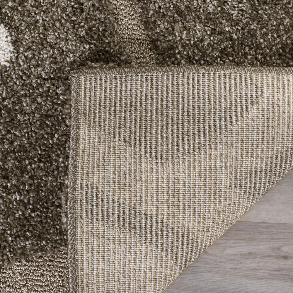Safavieh Florida Shag SG459-7913-29 2&#39;3&quot; x 9&#39; Smoke/Beige Runner, , large