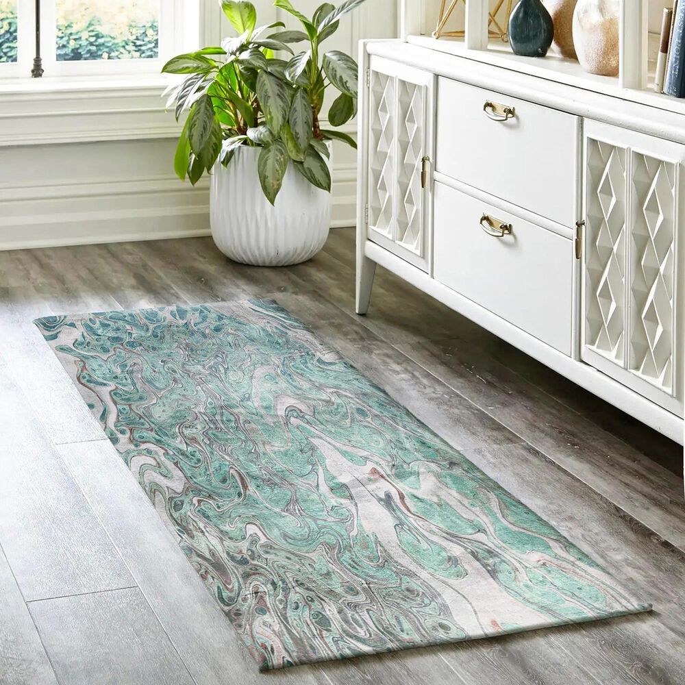 Dalyn Rug Company Kikiamo Seaside 2&#39;3&quot; x 7&#39;6&quot; Runner, , large