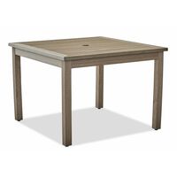 wooden patio dining table