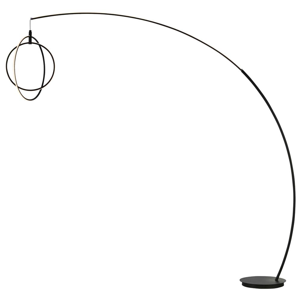 Lite Source Monita LED Arc Lamp in Black, , large