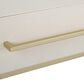 Uttermost Jewel Desk in White and Gold, , large