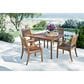Jensen Outdoor Opal Patio Arm Chair in Chocolate Brown, , large