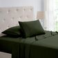 Trade Linker 4-Piece Queen Waffle Hem Sheet Set in Sage, , large
