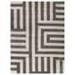 Balta Rugs Cantor 7"10" x 10" Charcoal Area Rug, , large