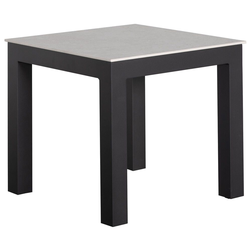 Venture Campbell Square End Table in Graphite, , large