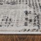 Feizy Sonora 2"6" x 7"3" Gray and Ivory Runner, , large