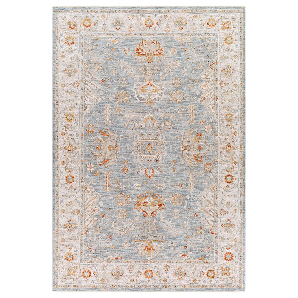 Surya Avant Garde AVT-2318 6"7" x 9"6" Orange, Blue and Beige Area Rug, , large