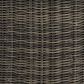 Venture Oasis Wicker Loveseat with Birch Cushion in Ash Gray, , large