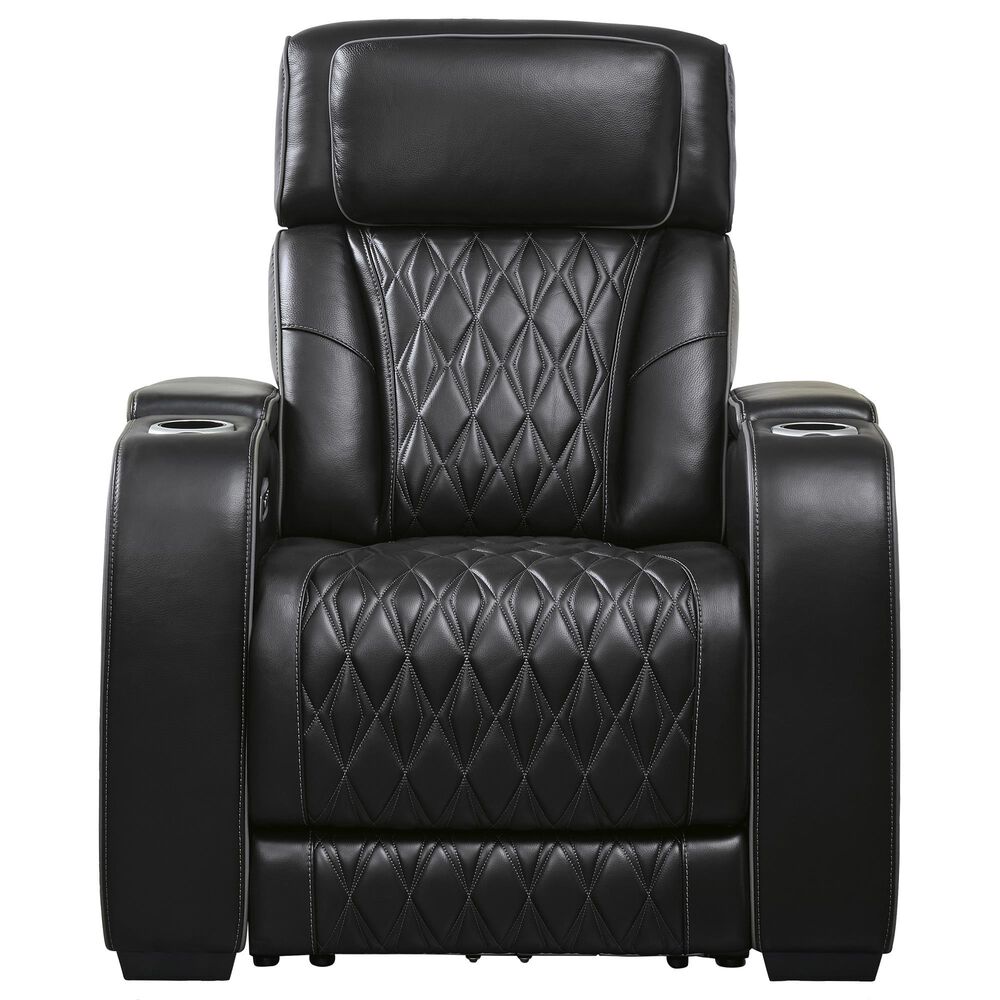 Ashley Boyington 3-Piece Power Reclining Living Room Set in Black, , large