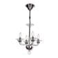 Crystorama Inc. Stella 4 Light Mini Chandelier in Polished Chrome, , large