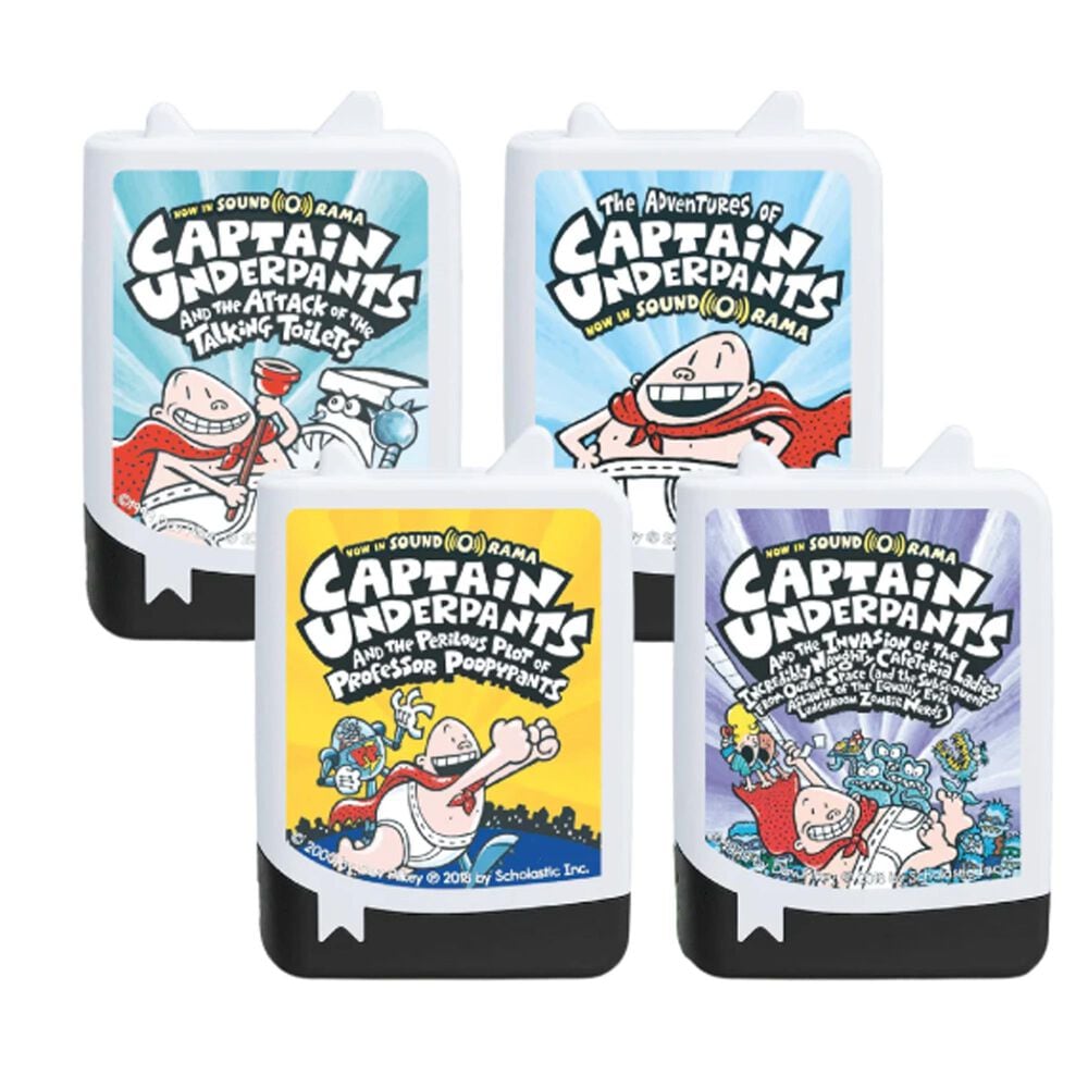 Tonies Captain Underpants Audiobook Learning Toy 4-Pack in Multicolor, , large