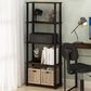 HOMLUX 5-Tier Display Rack in Black and Grey, , large