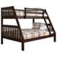 Forest Grove Twin over Full Bunk Bed in Dark Cappuccino, , large