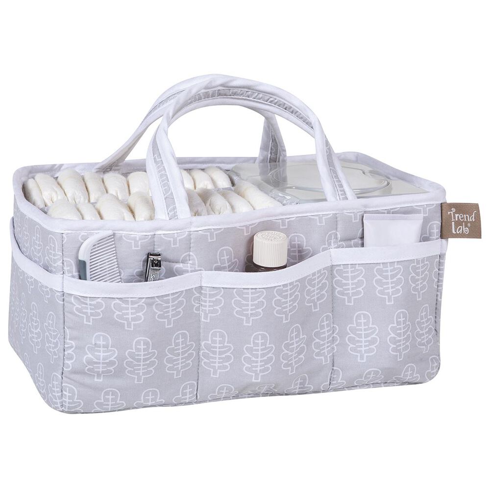 Trend Labs Gray Leaf Storage Caddy, , large