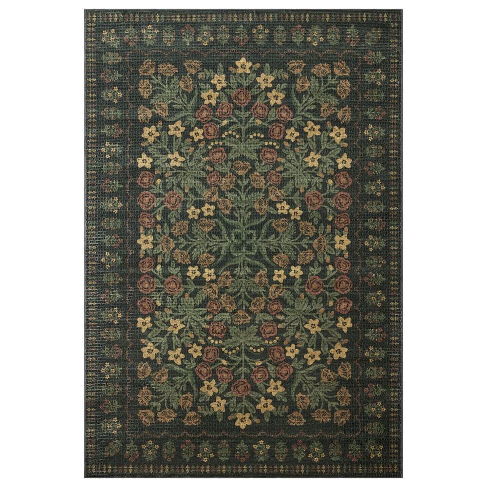 Rifle Paper Co. x Loloi Orchard Forest and Multicolor 2"6" x 11"6" Runner, , large