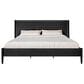 37B Casal King Platform Bed in Black Finish, , large