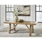 Ashley Ridgester Dining Table in Natural - Table Only, , large