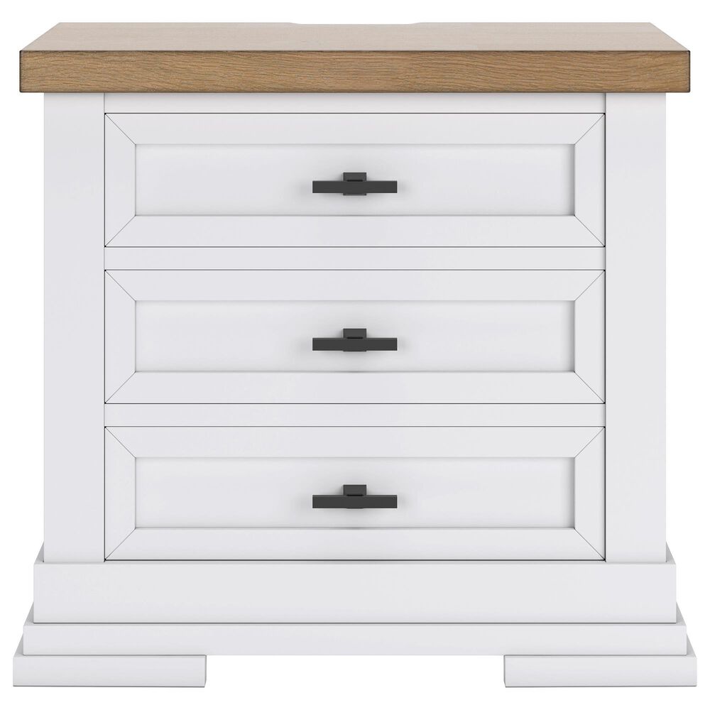 Ashley 4-Piece Queen Bedroom Set in White, , large