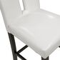 Furniture of America Saenz Counter Side Chair in White (Set of 2), , large