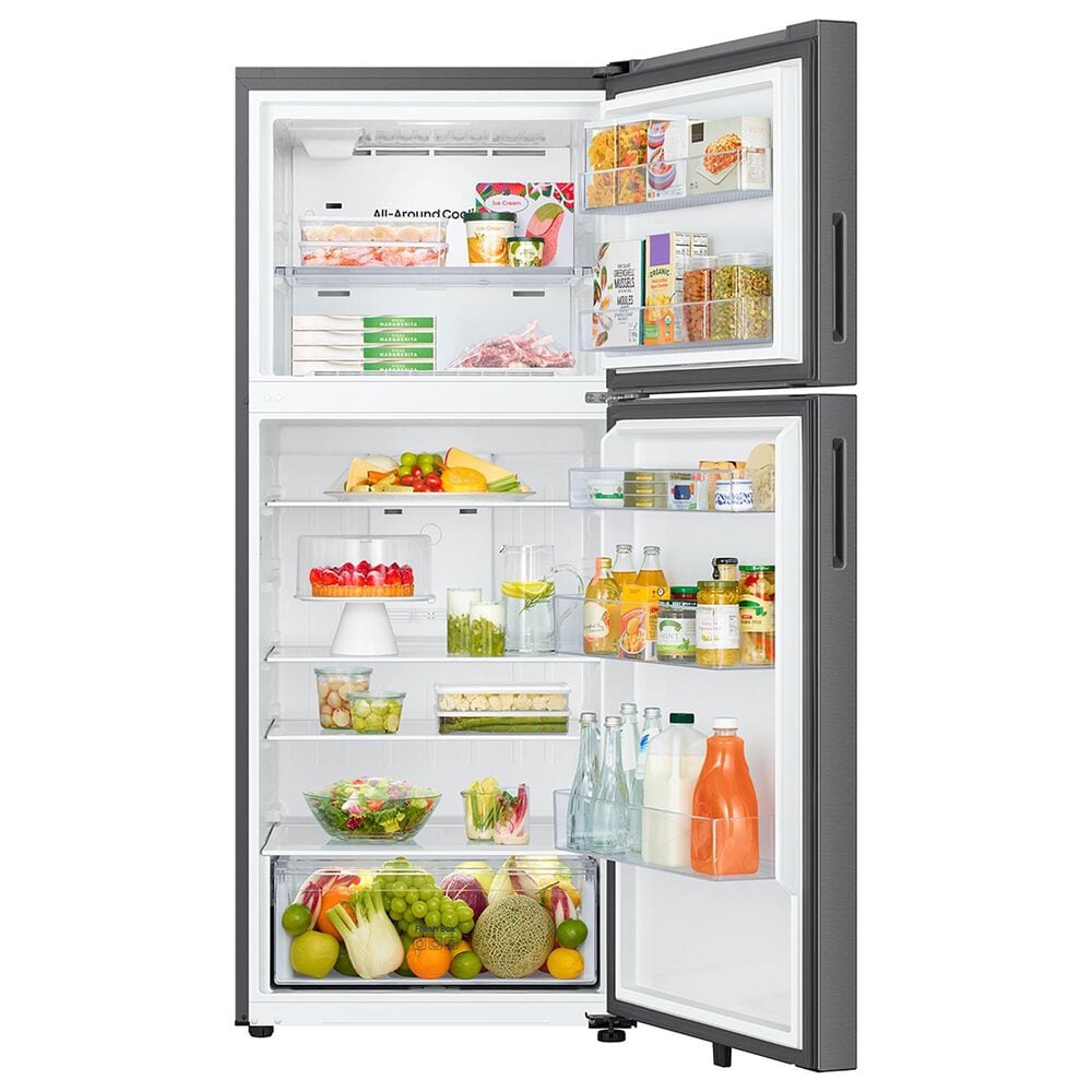 Samsung 18 Cu. Ft. Top Freezer Refrigerator in Fingerprint Resistant Stainless Steel, , large