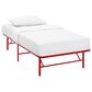 Modway Horizon Platform Twin Bed Frame in Red, , large
