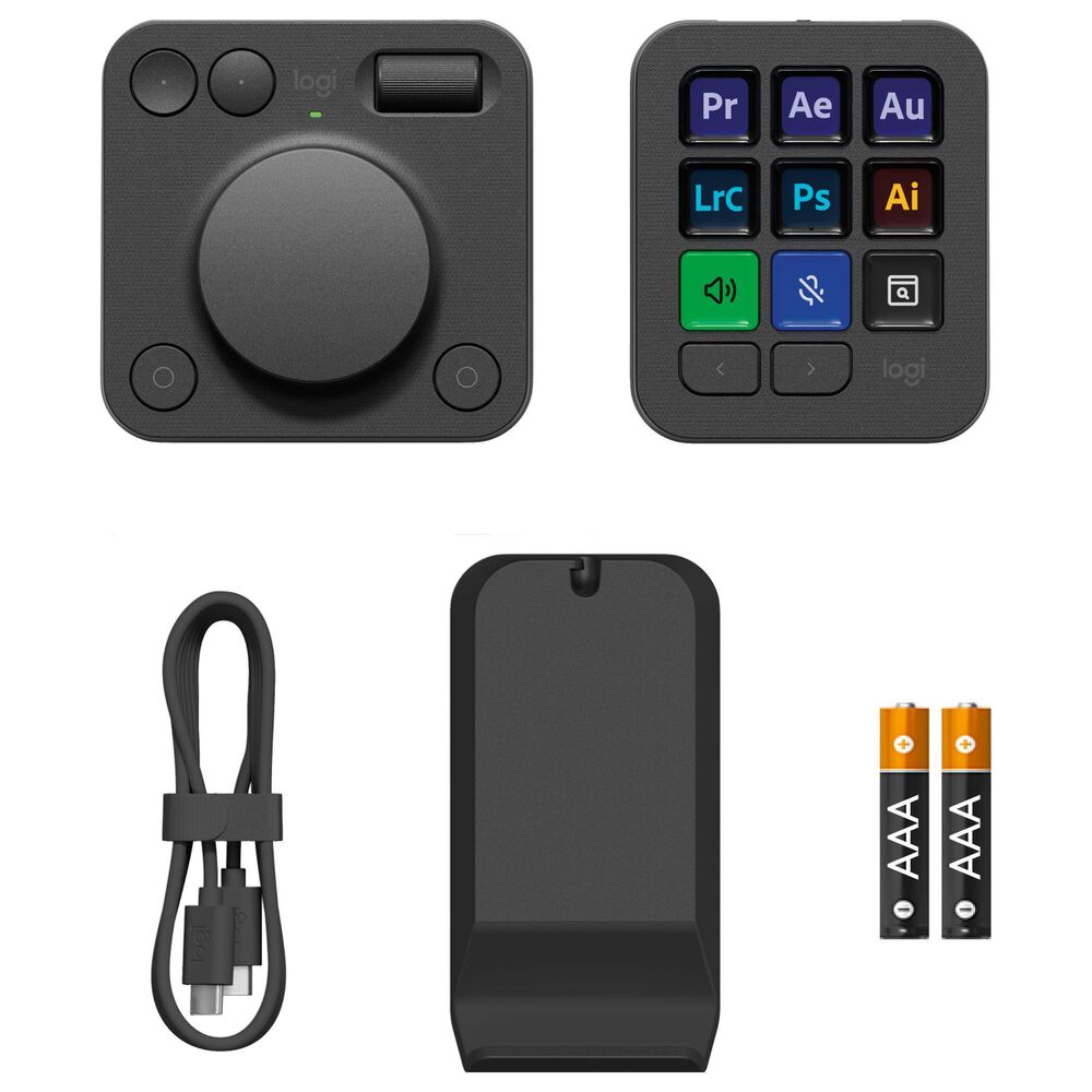 Logitech MX Creative Console in Graphite, , large