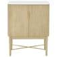 Steve Silver Vida Wine Cabinet in Blonde and White, , large
