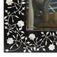 Maple and Jade 30" x 47" Wall Mirror in Black and White, , large