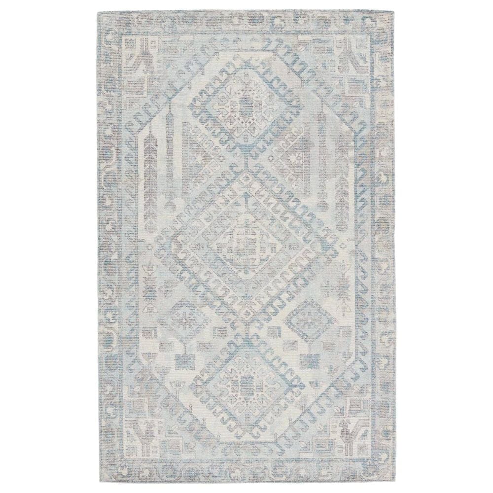 Jaipur Blythe 9" x 12" Blue Haze Area Rug, , large