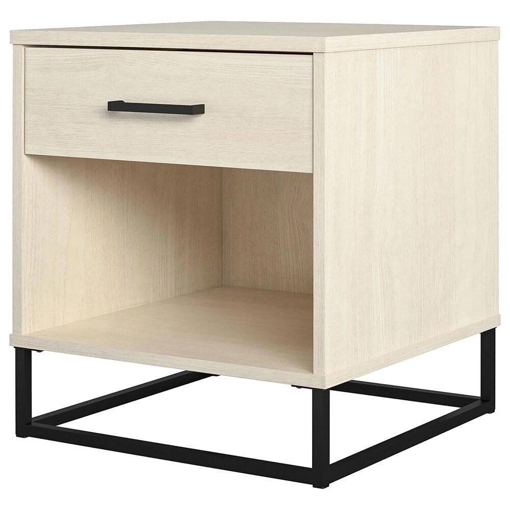 DHP Kelly 1 Drawer Nightstand in Bay Oak, , large