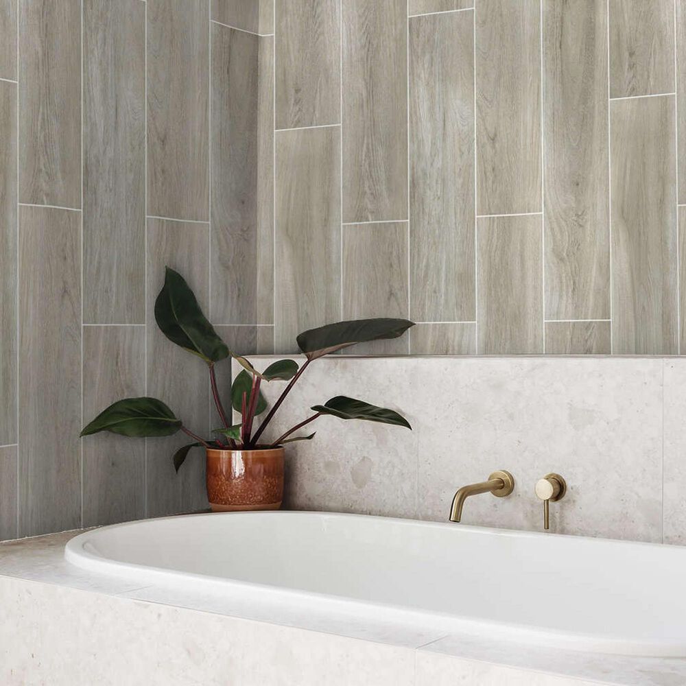 Shaw Independence Natural 6&quot; x 24&quot; Porcelain Tile, , large