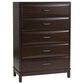 Ashley Vanmore 5-Piece Queen Storage Bedroom Set in Dark Brown, , large