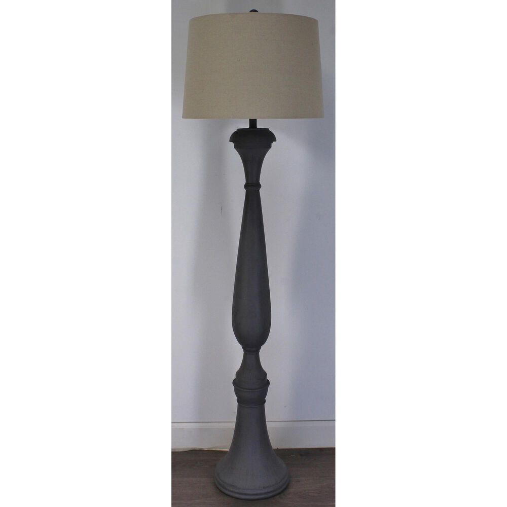 TLC Lighting Inc Floor Lamp in Grey, , large