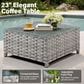 HOMLUX 12-Piece Patio Conversation Set in Orange Red, , large