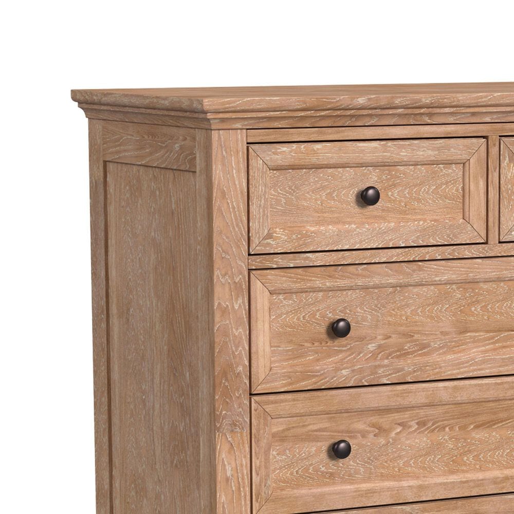 Hawthorne Furniture San Mateo 6-Drawer Chest in Wheat, , large