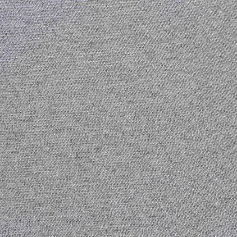 Baxton Studio Esti King Panel Headboard with Light Grey Fabric in Ash Walnut, , large